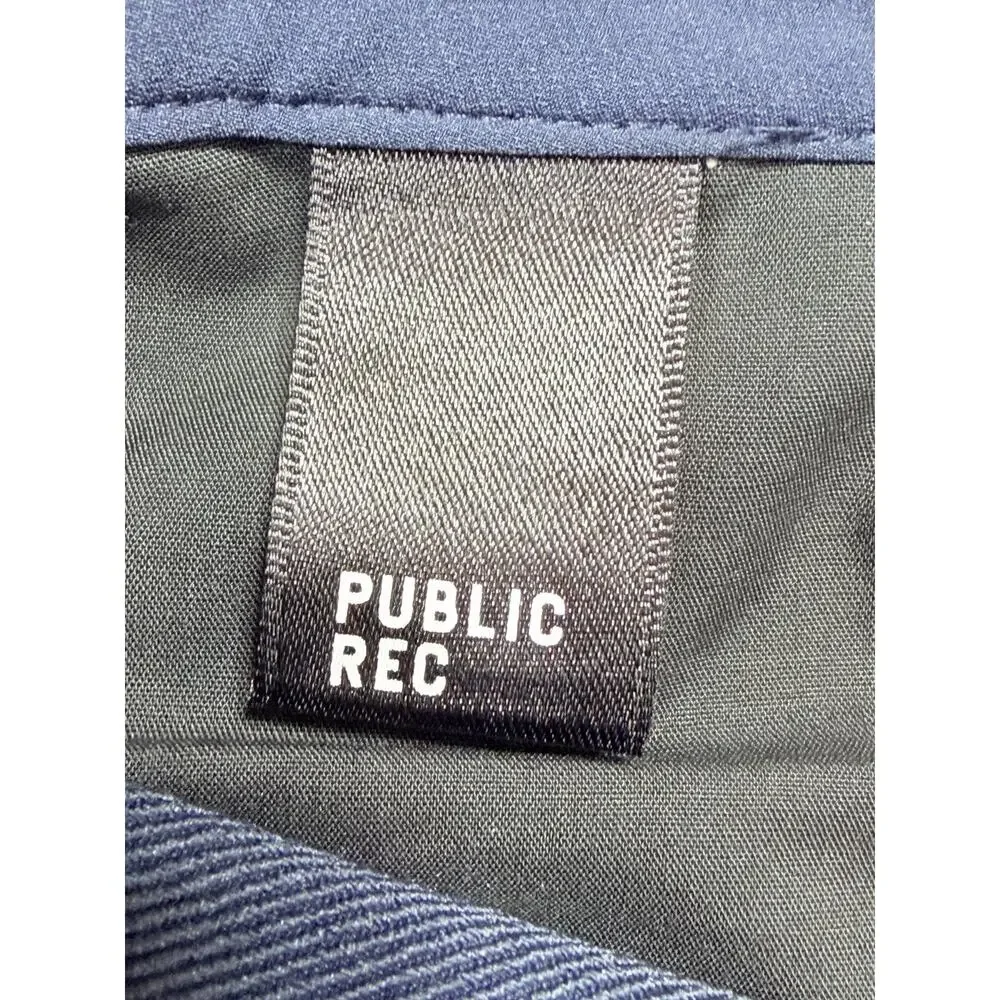 Public Rec Mens 36x34 Blue All Day Every Day ADED Stretch Pants Trousers Chino